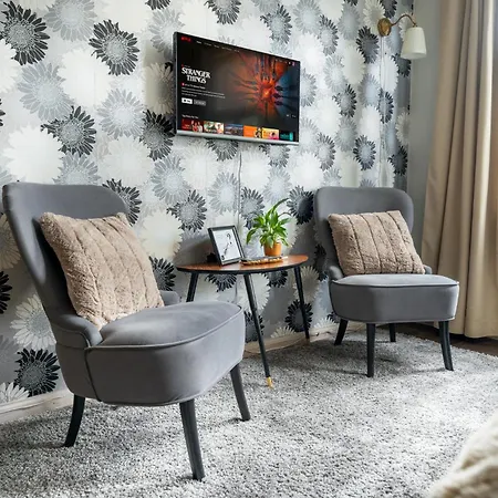 Garden Next To Telliskivi & Old Town Tallinn